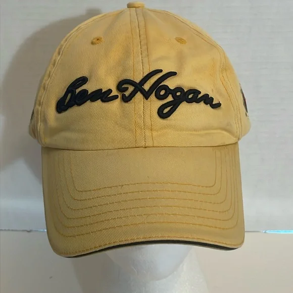 Hogan Accessories Ben Hogan Baseball Hat Cap Yellow Strap